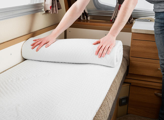 duvalay mattress topper for caravans