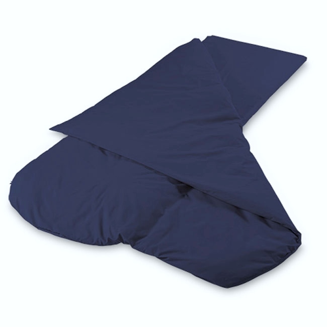 Duvalay Luxury Sleeping Bag Navy 77cm
