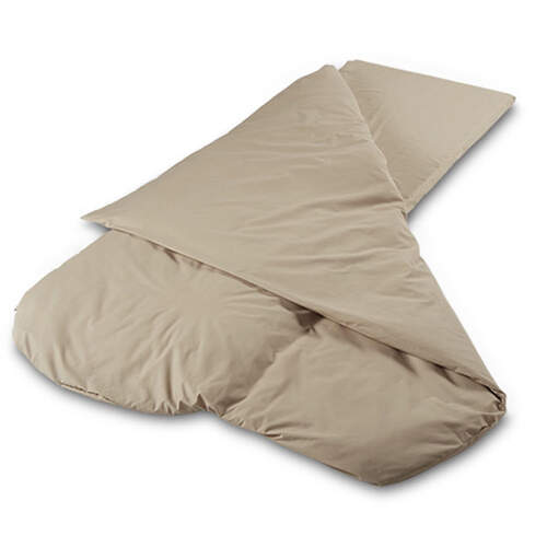 Duvalay Luxury Sleeping Bag - Cappuccino 77cm