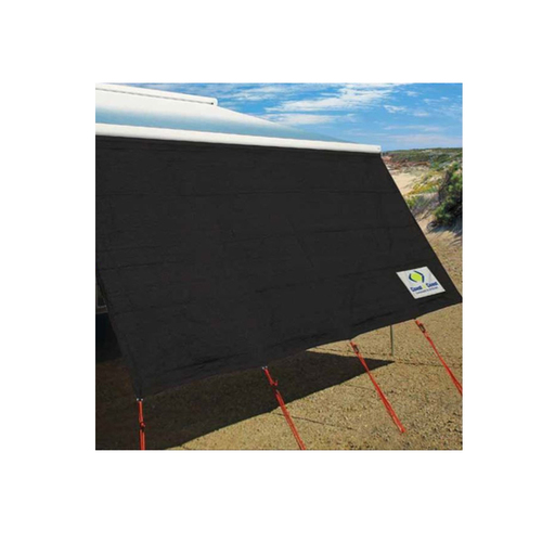 Coast RV Box Awning Sunscreen 3.35 x 1.8m Black