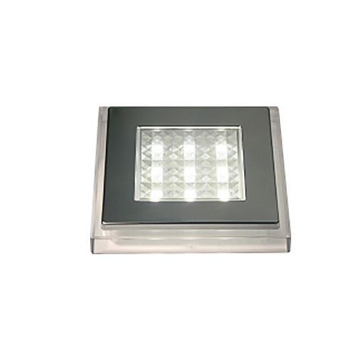 Frilight Square LED Down Light Matte Chrome Finish - Warm White