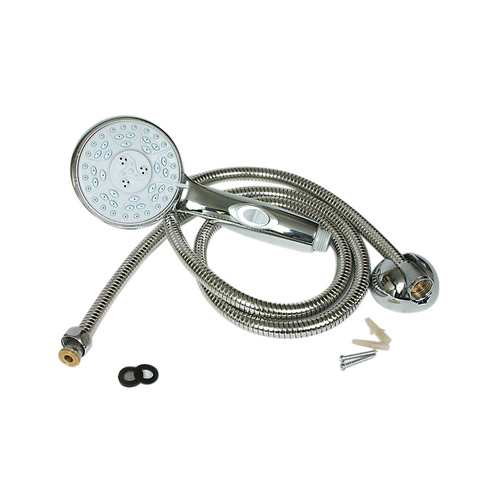 Shower Head Kit with Switch Chrome