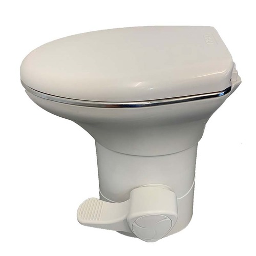 Challenger Gravity Flush Toilet with Stainless Steel Bowl
