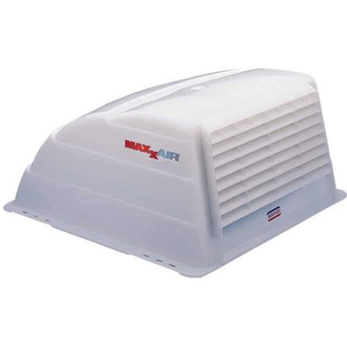 MaxxAir All Weather Vent Cover 14 x 14" - White