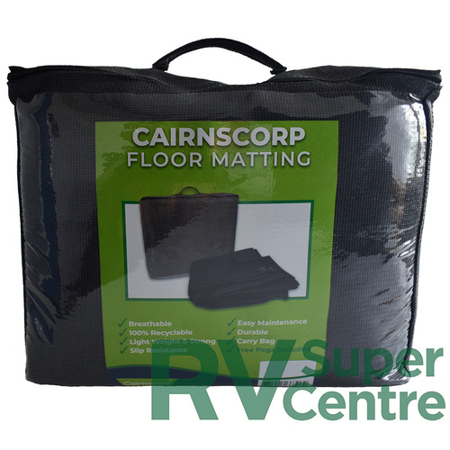 Cairnscorp Floor Matting 3.0 x 2.5m Carbon Black