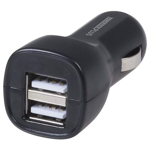 Powertech Dual USB Car Charger 2.4A