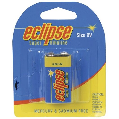 Eclipse 9V Battery Alkaline***