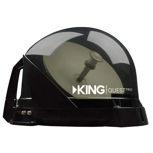 King Quest Pro Automatic Satellite Dish Tinted