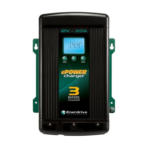Enerdrive ePOWER Smart Charger 3-Output 12V/20A