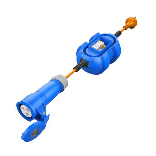 Ampfibian Mini-Blu 16-10A Adaptor, RCD and Overload Cable