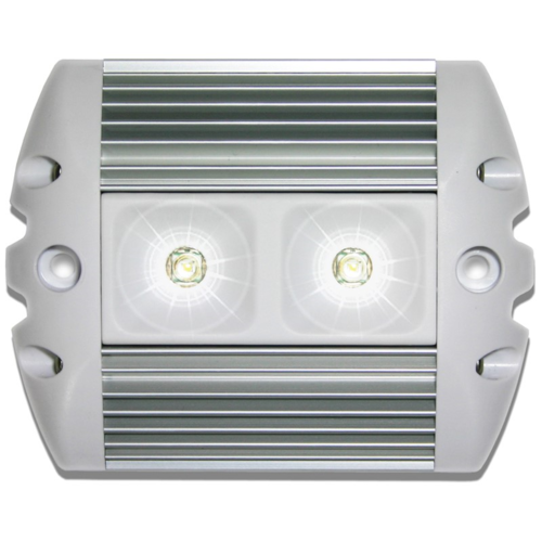 Labcraft Superlux LED Awning Light Silver/White Finish 624 Lumens - Cool White***