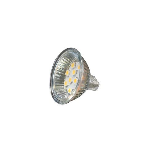 LED MR16 Bulb with Clear Lens 50mm - Cool White