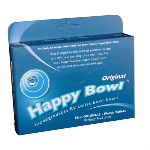 Happy Bowl Toilet Bowl Liners 50pk