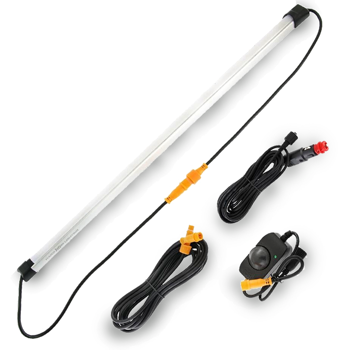 Hard Korr LED Camp Light Kit Orange/White 2 Bar