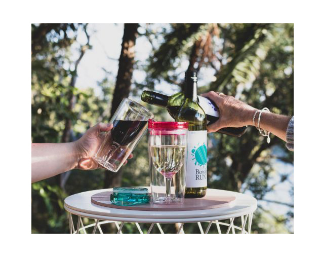 TraVino Wine Sippy Cup - Seafoam Green