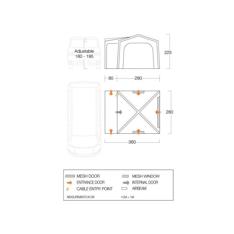 Vango air awning 280 sale