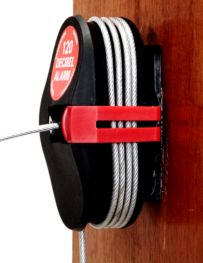 Lock Alarm Cable Lock 2.4m