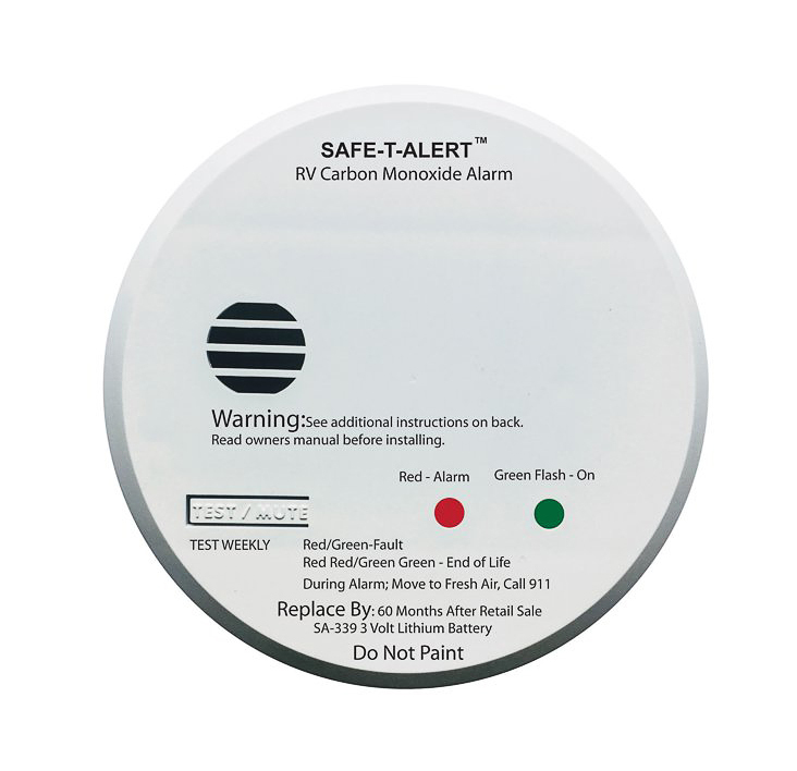 SafeTAlert Carbon Monoxide Detector White