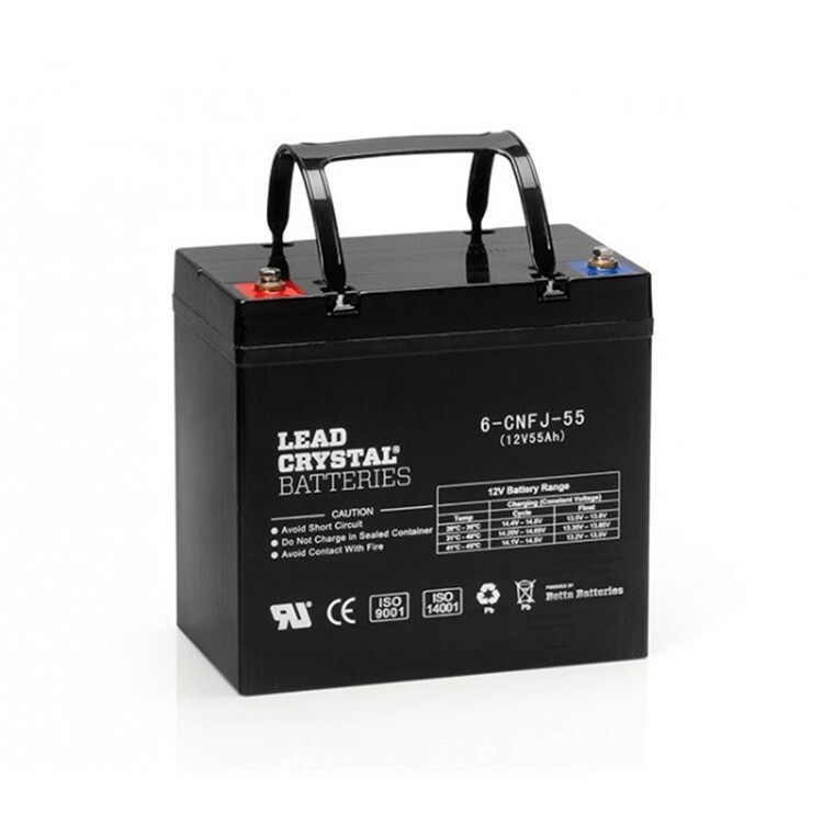 Betta Lead Crystal Battery 12V/55AH