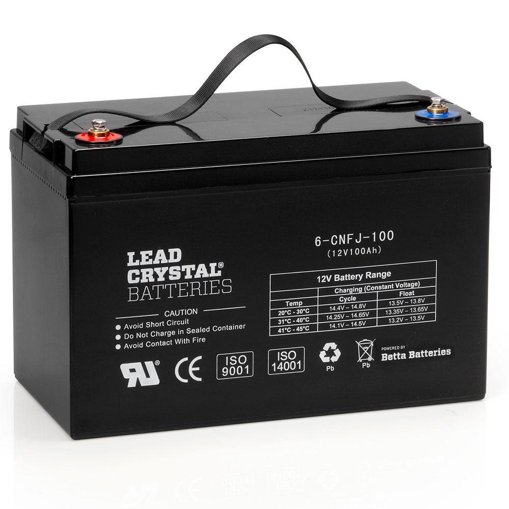 Betta Lead Crystal EV Battery 12V/100AH