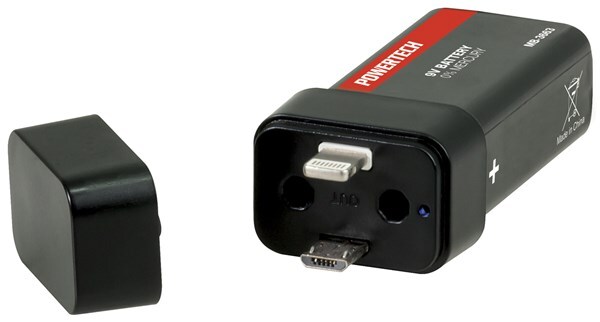 Powertech 9V Emergency Cellphone Charger