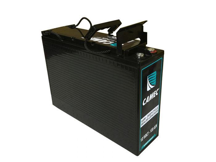 teknisk repertoire Fælles valg Camec Sealed Lead Acid Battery Slim 12V/120AH