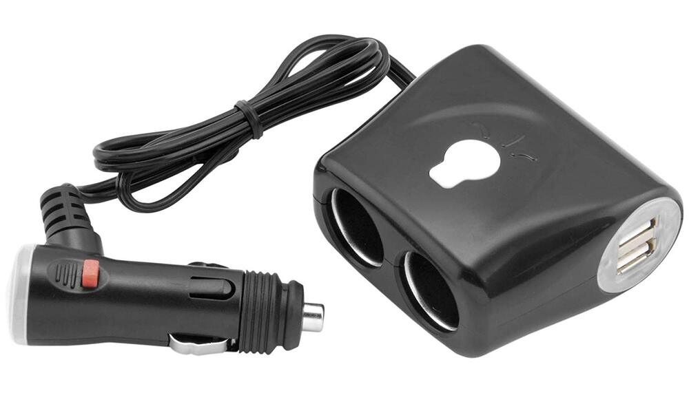 Dual Double Twin Socket 12v Car Cigarette Lighter Adapter - LEADS U NEED