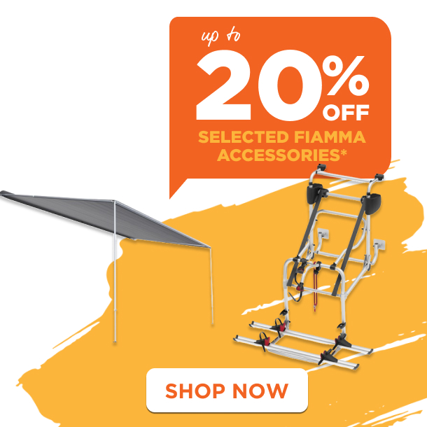 up to 20% off selected Fiamma Accessories
