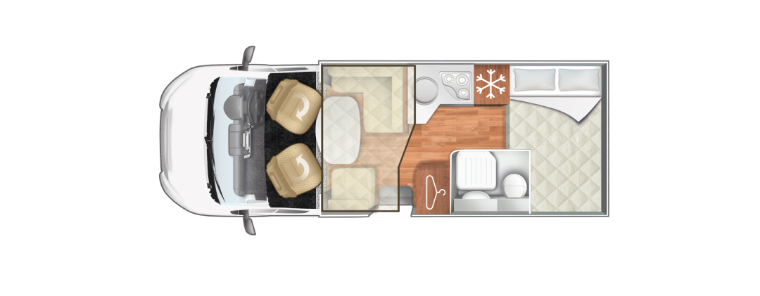 Roller Team Zefiro 665 Floor Plan