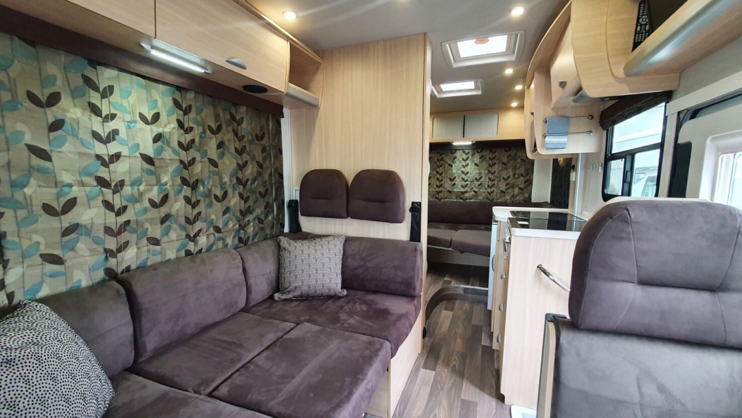 KEA Breeze back interior of motorhome