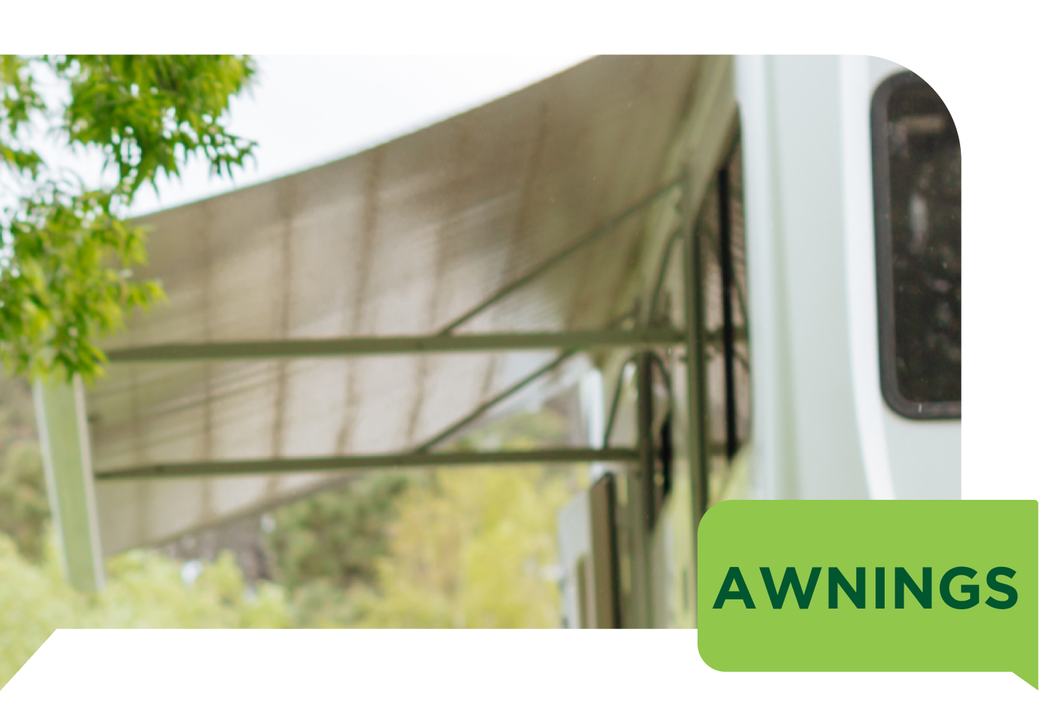 Campervan awning
