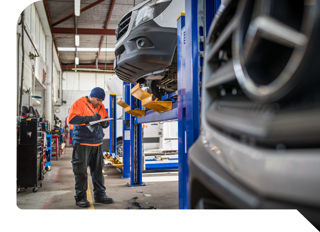 servicing motorhome