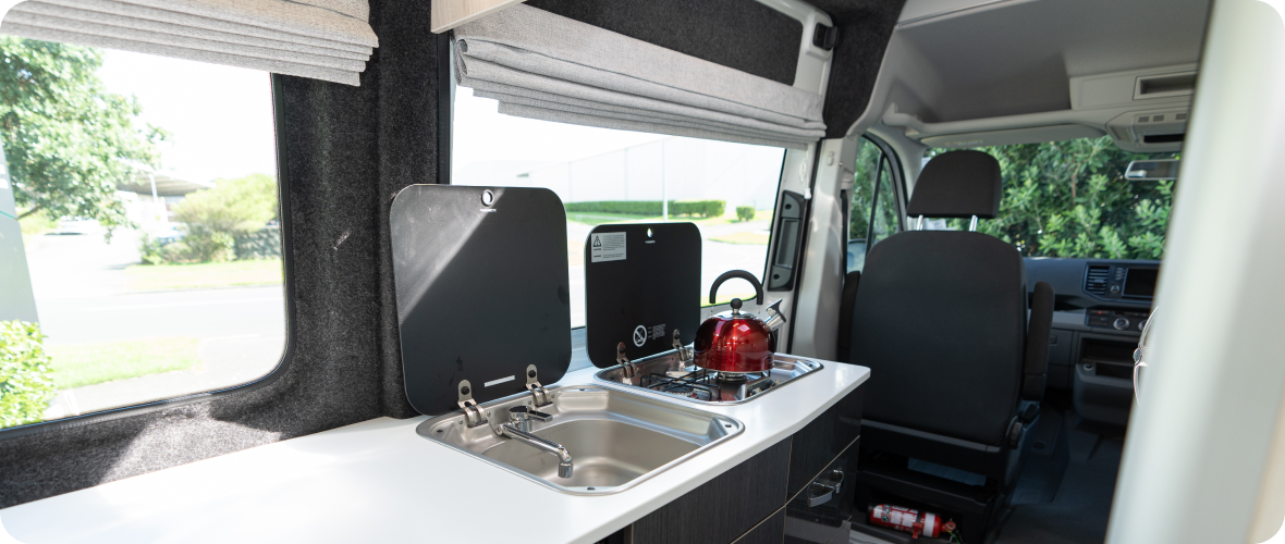 Meet the Roamer - Kitchen