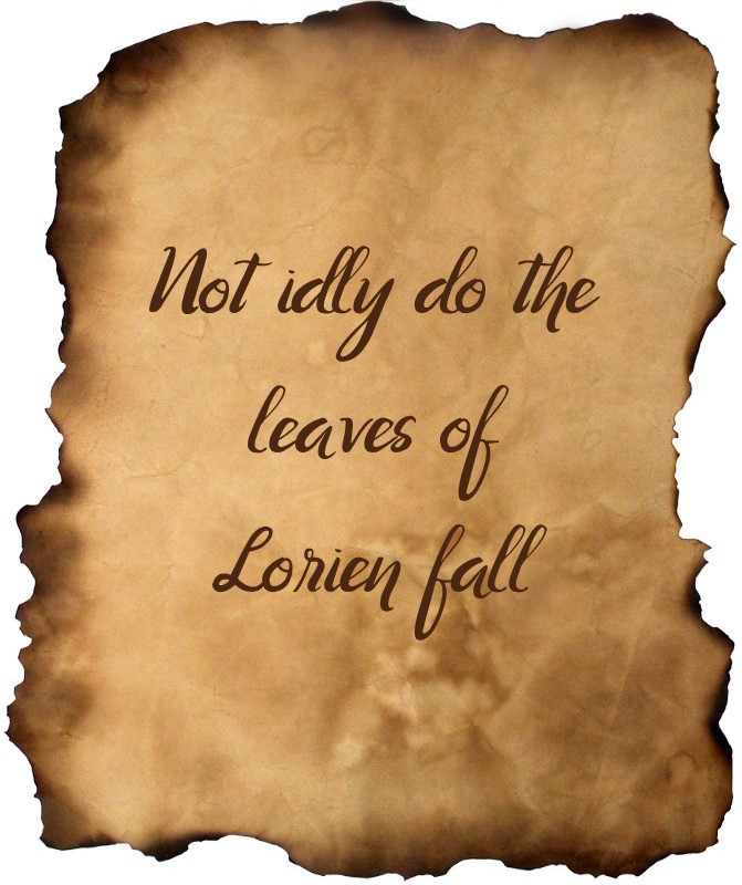 The Lord Of The Rings Candy Leaves Of Lorien