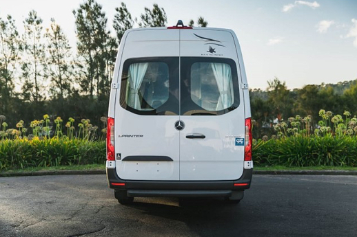 RV Nomad rear view