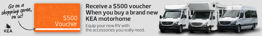 Get $500 Voucher with your brand new Kea RV