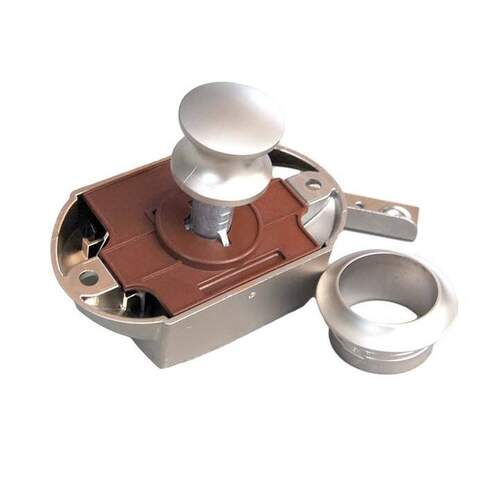Push Lock Kit - Nickel Plated Matt