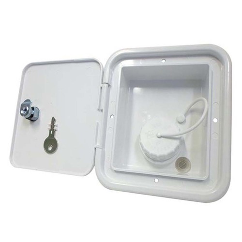 Water Filler with Square Lockable Door 40mm