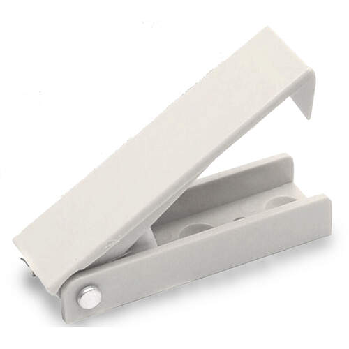 Locker/Service Door Part - Catch/Retainer White