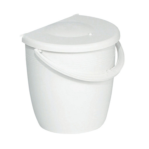 Hafele Lunar Rubbish Bin White 11L