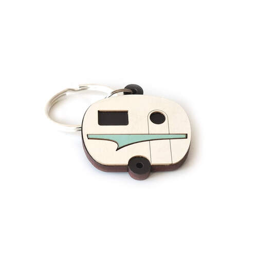 Keepers Keyring Caravan Mint