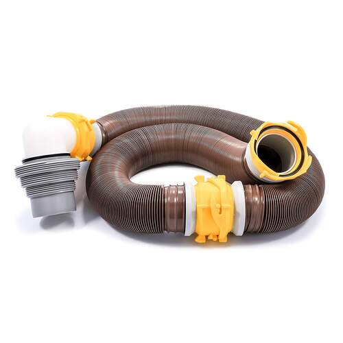 Camco Revolution Sewer/Waste Hose Kit with Adapter 3"x 20'