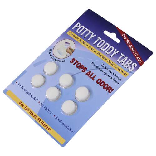 Potty Toddy Toilet Deodorizer Tablets 6pk