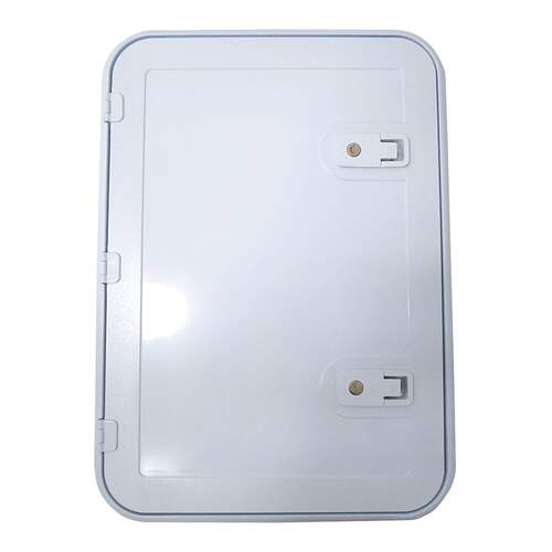 Coast RV Service Door 3 with Locks White 415 x 581mm