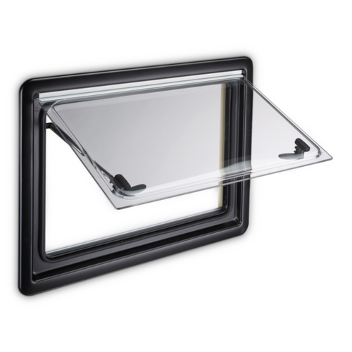 Seitz Double Glazed Window incl Blind/Flyscreen - 1450 x 550mm
