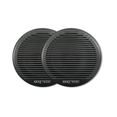 Majestic Outdoor Speakers Dual Cone 6" Black 2pk