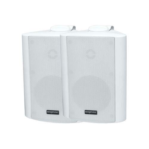 Majestic Outdoor Box Speakers White 2pk