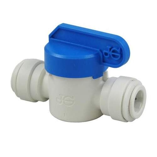 Push-Fit Shut-Off Valve Straight 12mm (F) - 12mm (F)