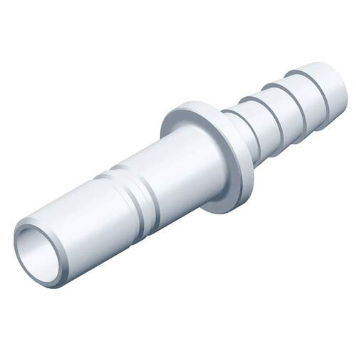 Push-Fit Adaptor Straight 10mm Stem (M) - 3/8" Hosetail (M)
