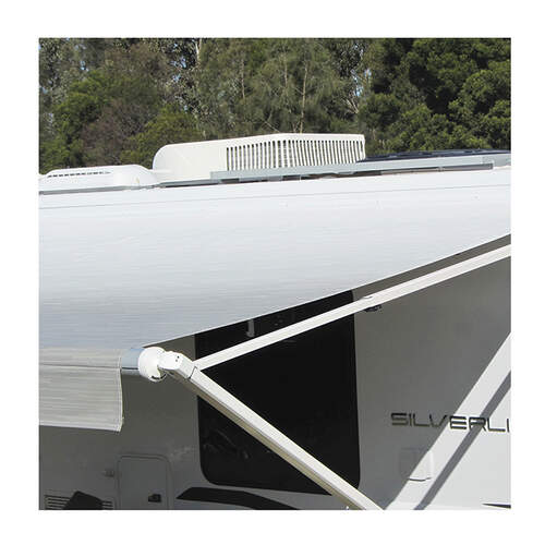 Carefree Rollout Awning Silver Shale Fade